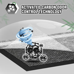 IMMCUTE carbón activado neutraliza olores en casa.