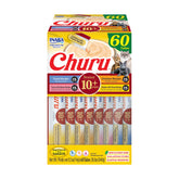 INABA Churu Senior Atún Tubo: snack sabroso con alta humedad para gatos.