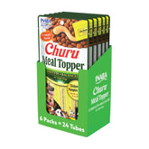 INABA Churu puré cremoso en tubo de 0,5 oz con pollo y calabaza para perros.