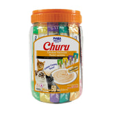 INABA Churu tubo cremoso de pollo para alimentar a mano.