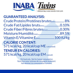 INABA Twins, tapa fácil de abrir para servir toppers rápidamente.