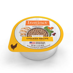 Instinct Minced Cups con caldo sabroso para servir como comida principal