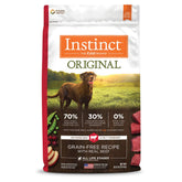 Instinct Original croquetas secas de res real para perros activos, sabor natural.