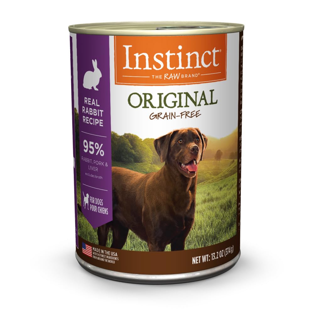 Instinct Original: lata conejo real para músculos fuertes