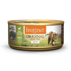 Instinct Original Pate Venado en lata, proteína alta para músculos fuertes de tu gato