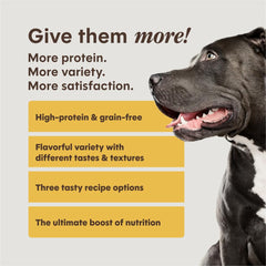 Instinct PeakBoost mordiscos masticables, experiencia de masticación gratificante