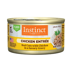 Instinct pollo trozos en salsa: fuente de proteina de alta calidad para gatos activos.