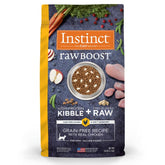 Instinct Raw Boost, bolsa de 5 libras con pollo real para proteína de alta calidad.