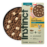 Instinct RawBoost cachorros, bolsa 3,5 lb, alimento natural para energía y crecimiento.