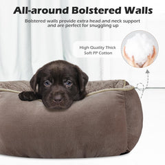 INVENHO cama ortopédica para perros muestra un diseño que ayuda a dormir calmadamente.