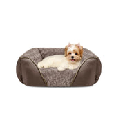INVENHO cama para perro pequeño con diseño rectangular lavable para comodidad diaria