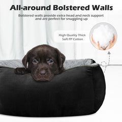 Cama INVENHO rectangular ortopedica para perros medianos con superficie suave