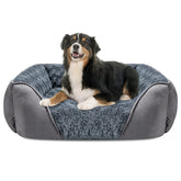Cama INVENHO XL rectangular para perros, soporte estable para dormir cómodo