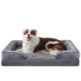 INVENHO Cama para perros grandes; espuma tipo huevo para descanso cómodo