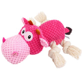 IOKHEIRA juguete indestructible con sonido para perros grandes, ideal para juego activo.