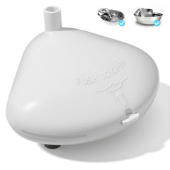 ITSCUTE carcasa de filtración para fuentes de mascotas con enfoque en filtro y agua fresca