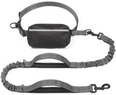 iYoShop Correa de perro con bolsa de cremallera removible para paseos ordenados.