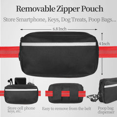 iYoShop doble amortiguador reduce tirones para paseos y carreras