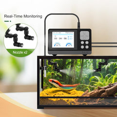 Control digital de temperatura y humedad para terrario, de J&A Jason Aerobic.