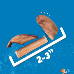 Jack&Pup Bully Bites en formas variadas para masticación entretenida.
