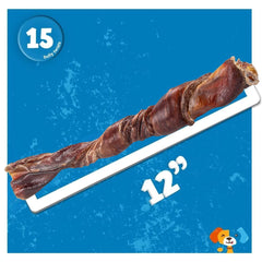 Jack&Pup Bully Twists: apoyo potencial a la higiene bucal y salud de encías.