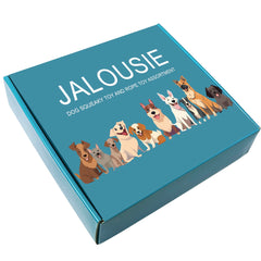 Jalousie juguete peluche durable, textura suave para morder y explorar.