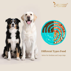 JASGOOD bol lent montre base anti-glissement et stabilite lors du repas.