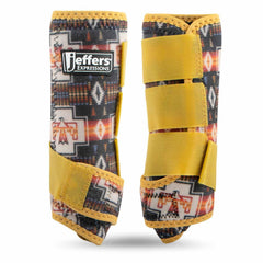 Jeffers Expression, botas protectoras delanteras para caballo, aportan protección estable durante el movimiento