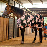 Jeffers Expression Fleece Cooler, cuello estándar, jardín rosa, ayuda a secar después del baño.
