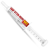 Jeffers Vita-Min Gel, aplicación oral fácil para ganado y caballos.