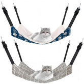 Jetec hamac pour chat cage réversible offre confort toute saison.