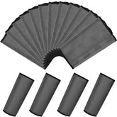 Jexine 12 protectores de patas para caballo, gris, protección antiinsectos.