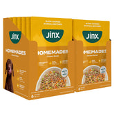 Jinx Complemento Pollo con Caldo: sabor auténtico para perros.