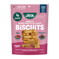 Galletas Jinx crujientes con hueso y caldo de carne para snack nutritivo