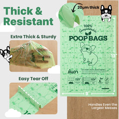 Bolsas certificadas para compostaje doméstico con JIWON.