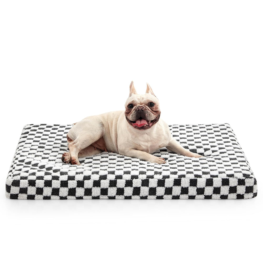 Cama JOEJOY para perro con superficie sherpa suave y diseño moderno para mayor comodidad