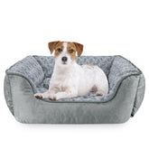 JOEJOY cama para perros, soporte de cabeza cómodo para descanso estable.