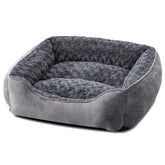 JOEJOY cama rectangular con muros elevados para soporte cómodo.