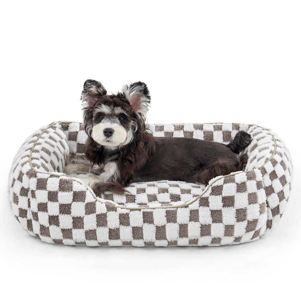 JOEJOY cama para perros pequeños con tejido suave para siestas acogedoras