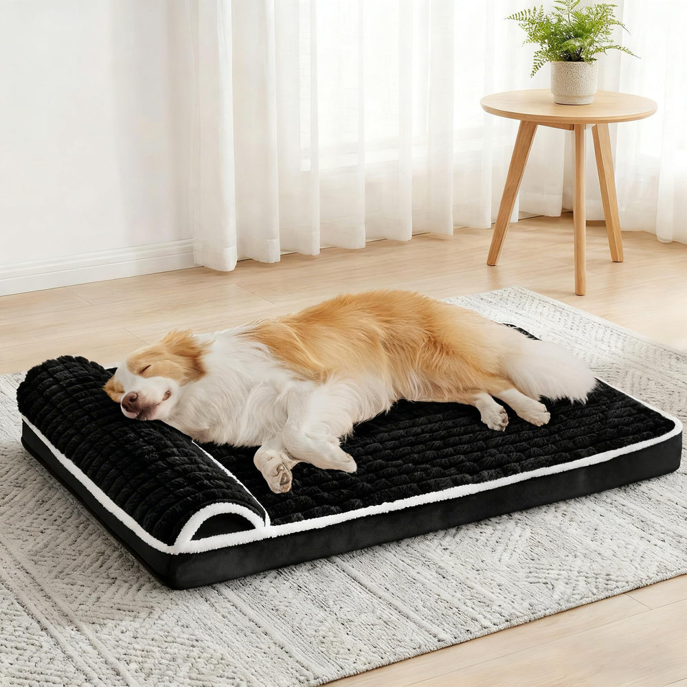 Cama ortopédica Jolifield para perro grande, superficie suave y acogedora.