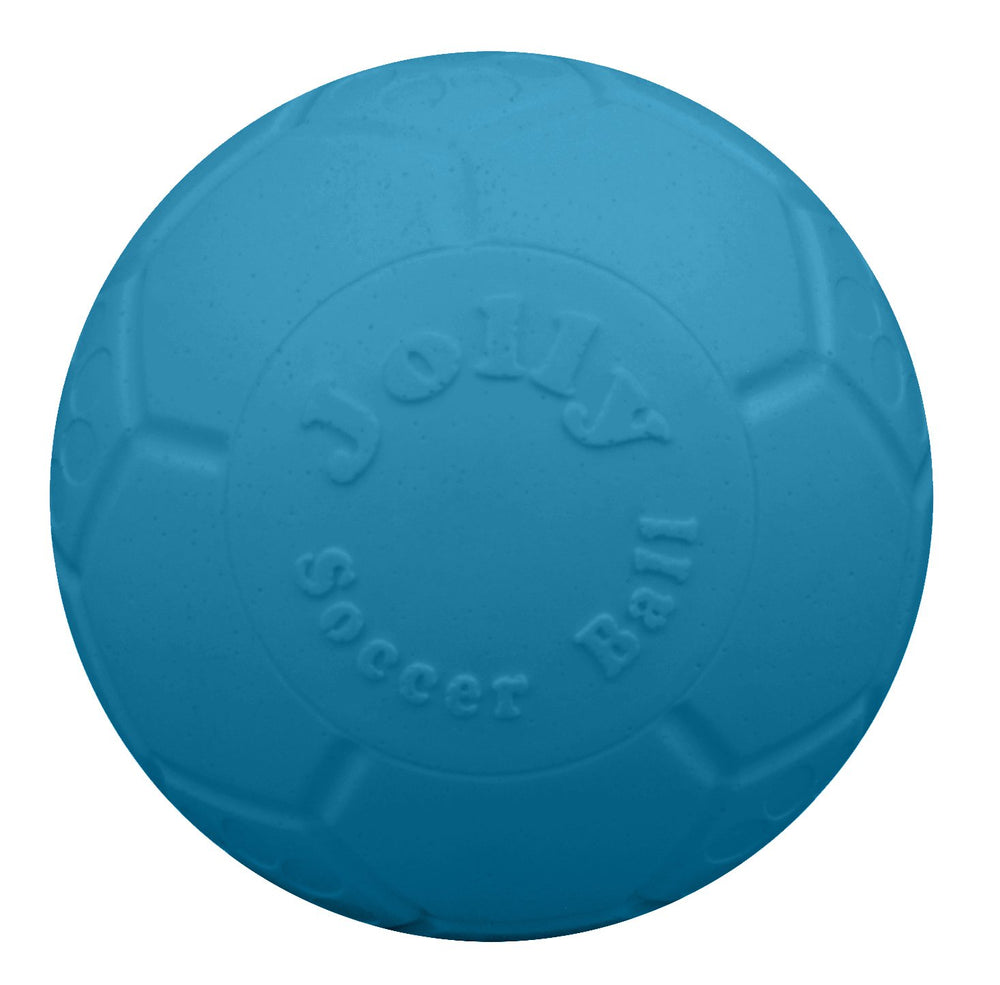 Balón Jolly Pets flotante azul oceano, perfecto para juegos en agua.