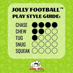 Fútbol de Jolly Pets que flota, perfecto para juegos en agua.