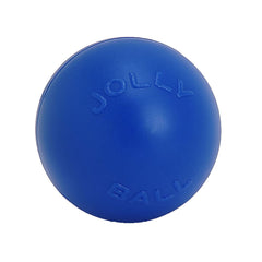 Jolly Pets Push-n-Play Ball, bola de 14 pulgadas azul, ideal para juego activo al aire libre.