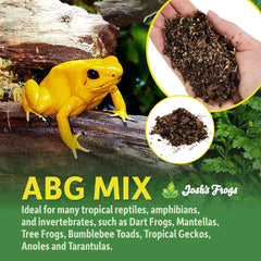 Josh's Frogs ABG Mix: terrario bioactivo de larga duración para plantas.