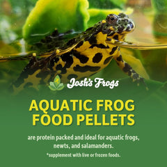 Josh's Frogs pellets con proteínas animales para anfibios carnívoros