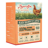Joyprotyn: bolsa de larvas mosca soldado negra secas de 10 lb para aves