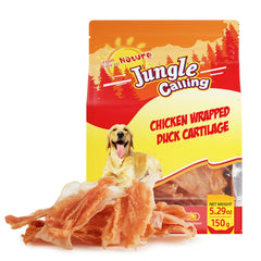 Hueso envuelto en pollo de Jungle Calling, ideal para masticar y recompensas