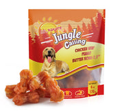 Jungle Calling rawhide-free dog chew for safe chewing and flavor.
