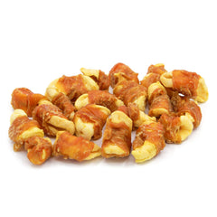 Jungle Calling trozos pollo manzana, snack natural para perros.