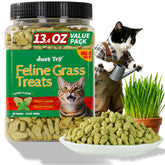 Just Try golosinas para gatos con salmon, sabor delicioso y saludable.